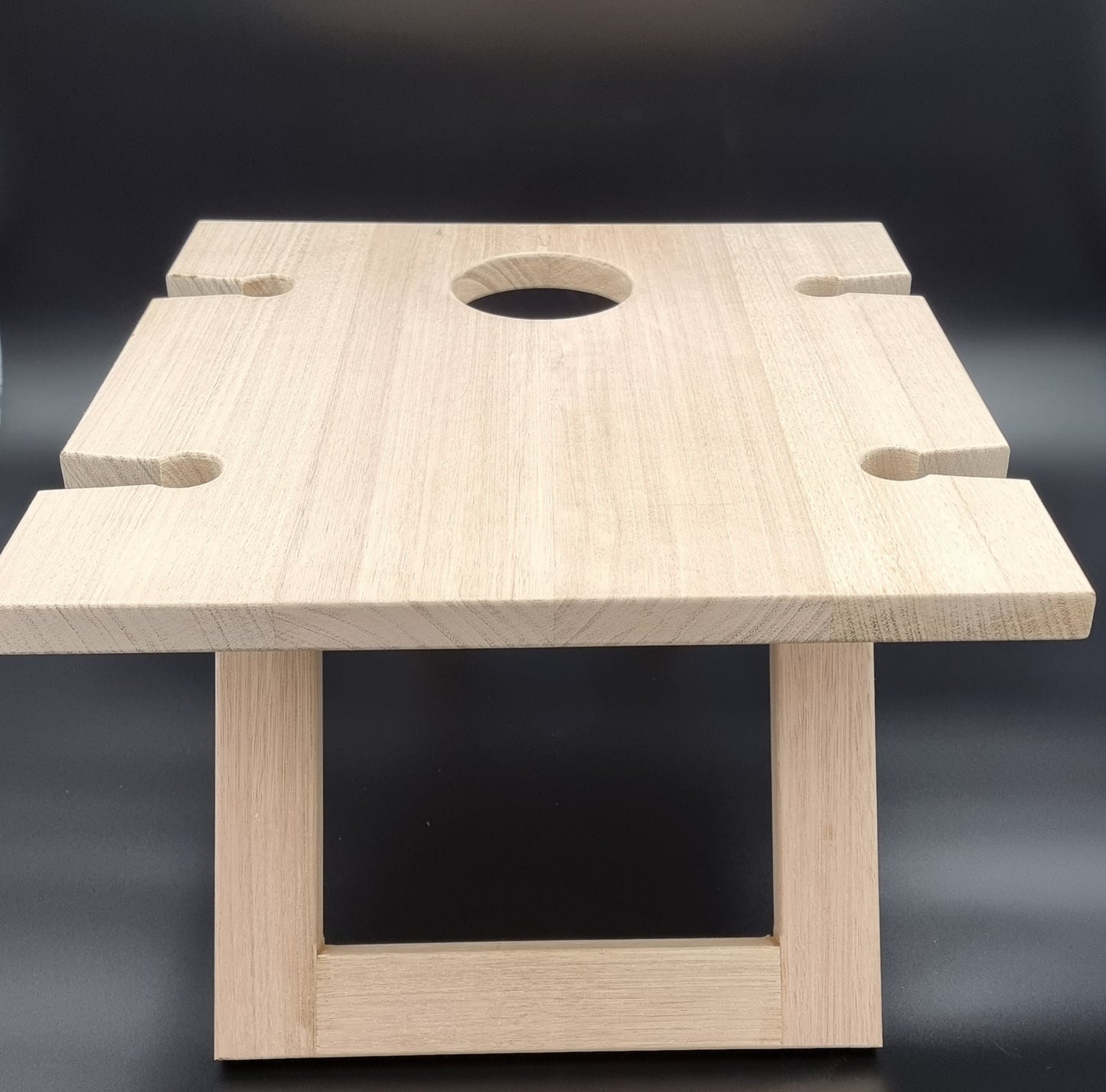 Folding Wine Table - Tassie Oak