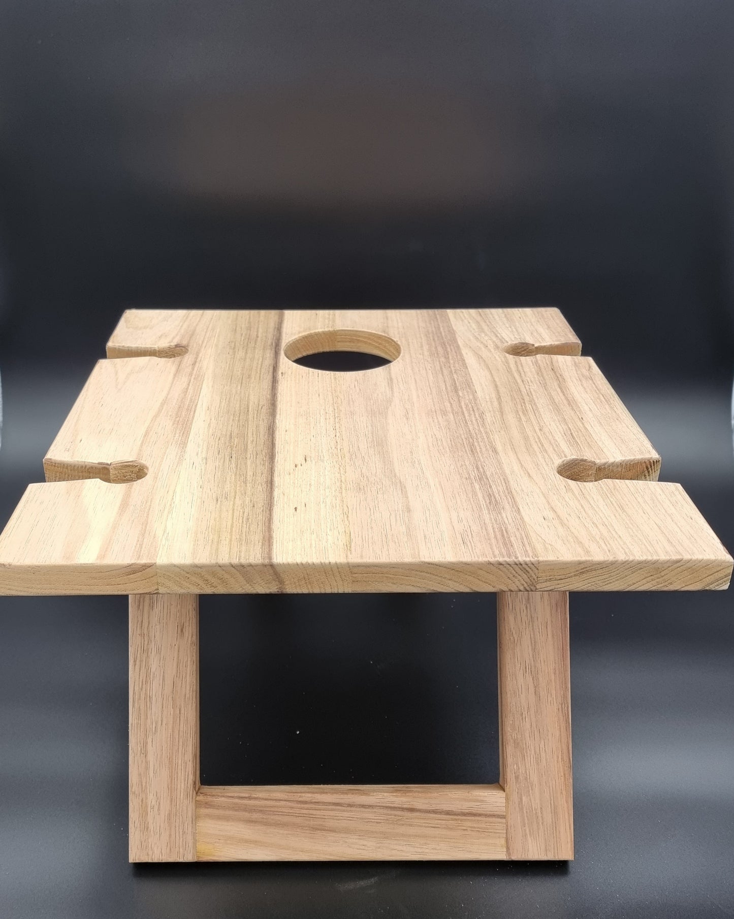 Folding Wine Table - Pack - Blackwood