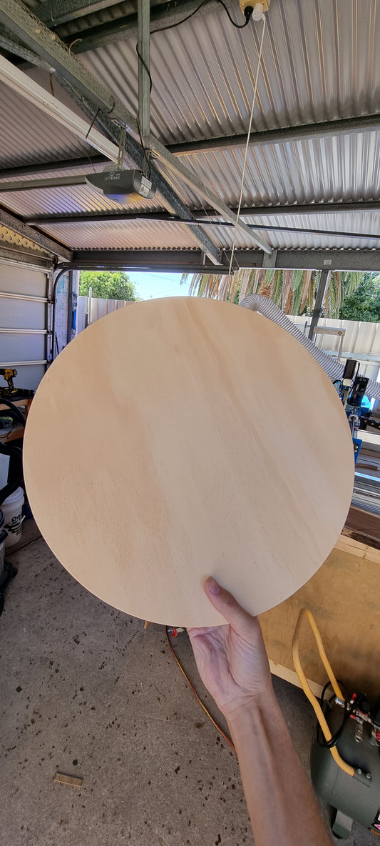40cm Round Plywood Art Blank