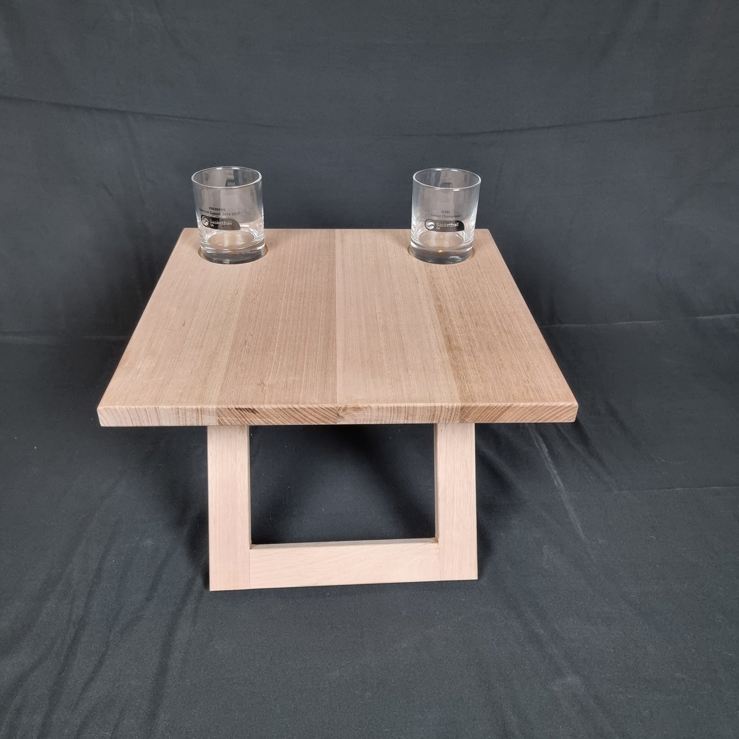 Folding Gin Table - Pack - Tassie Oak